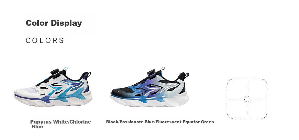 Anta Kids Boys Sandals 2026 Summer Mesh Breathable Knob Beach Shoes Arch Support Frame A12626904 15